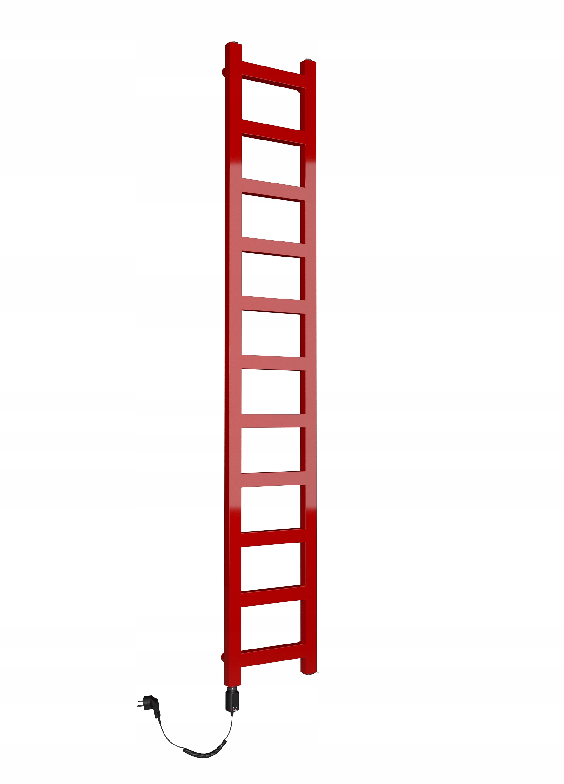 Grzejnik elektryczny LUCY 990x250 CZERWONY