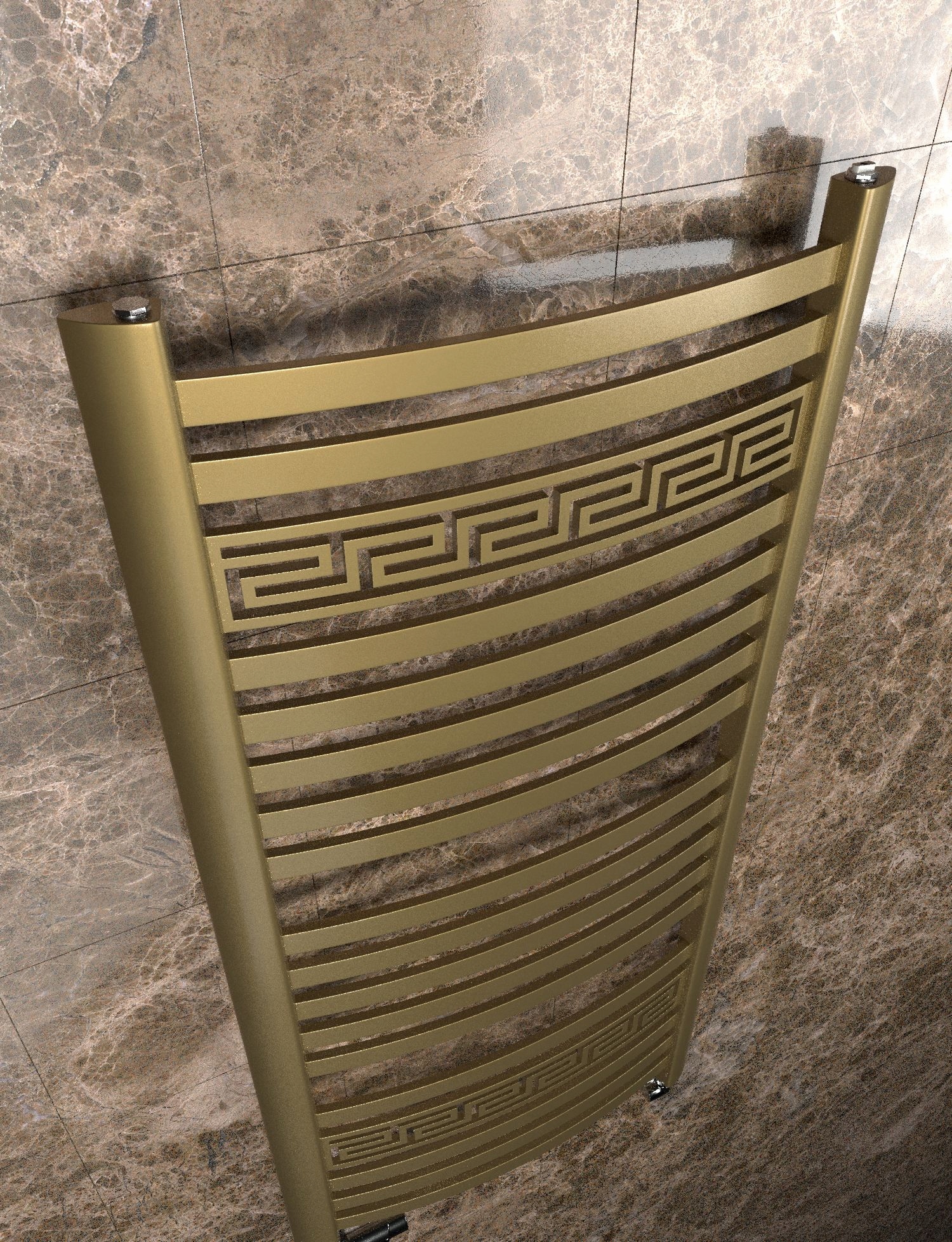 GRZEJNIK ŁAZIENKOWY EMITER 1550x570 JASNY ANTYK