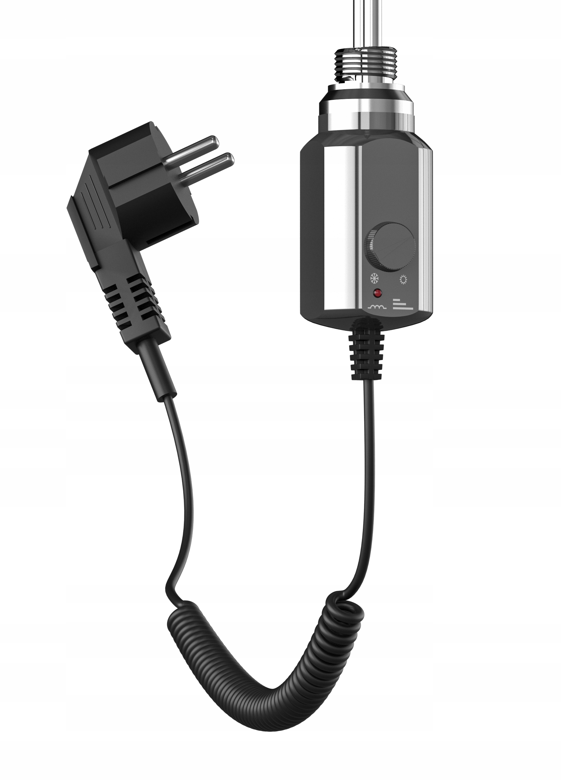 GRZAŁKA DO GRZEJNIKA ŁAZIENKOWEGO 600W CHROM