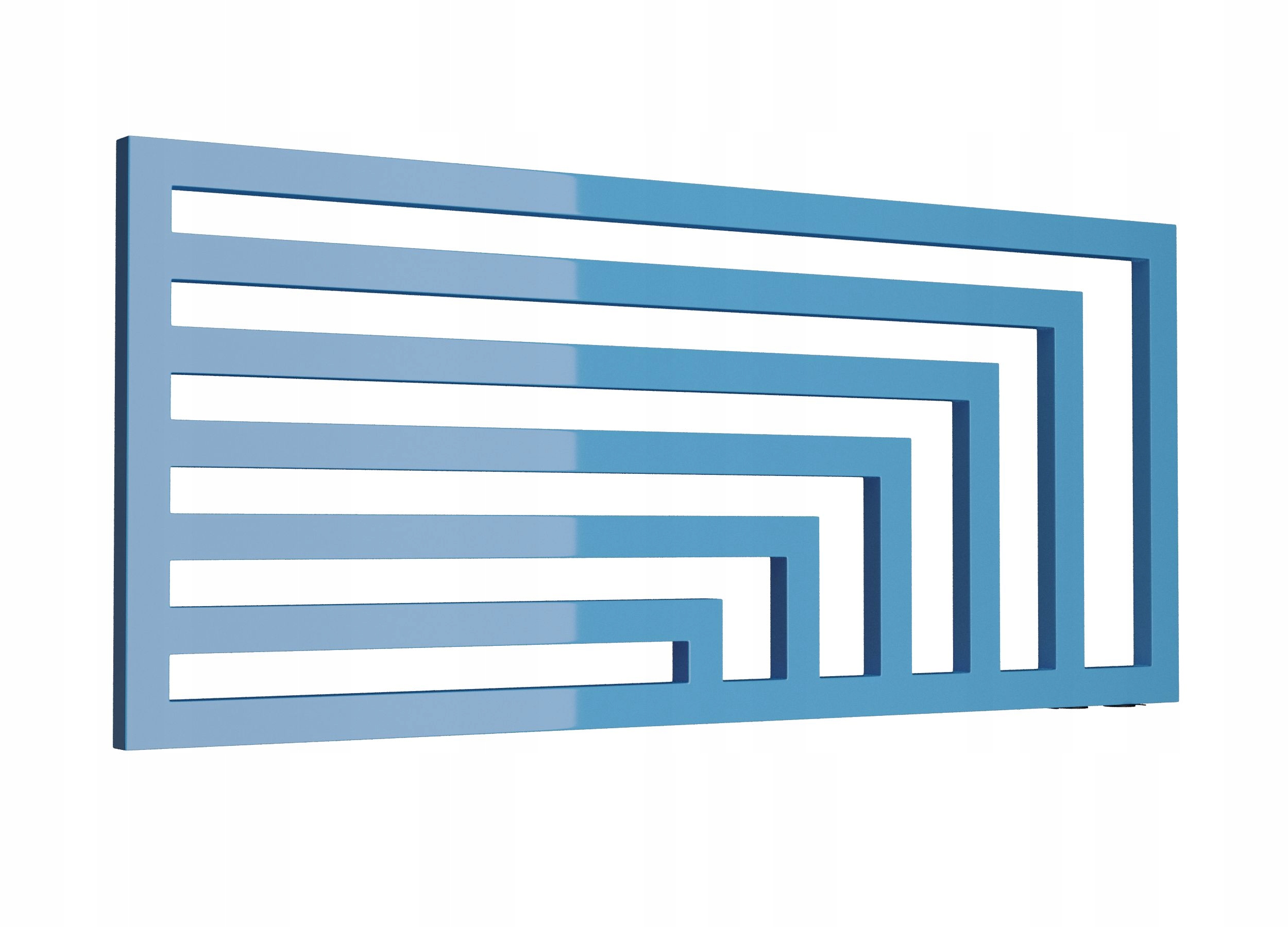 GRZEJNIK LAOS POZIOMY-PDV 52x80 NIEBIESKI