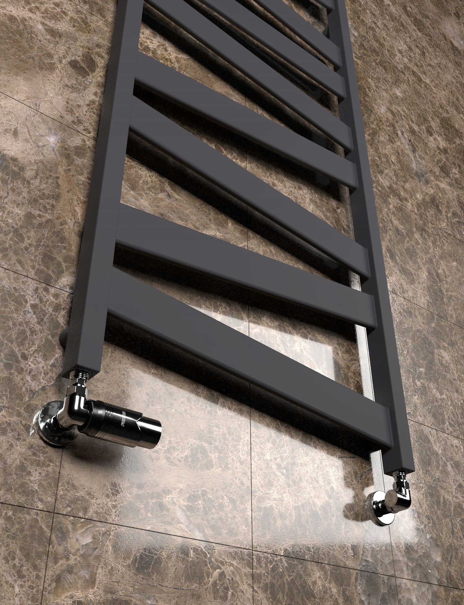 GRZEJNIK ŁAZIENKOWY INTRO 1520/540 GRAFITOWY