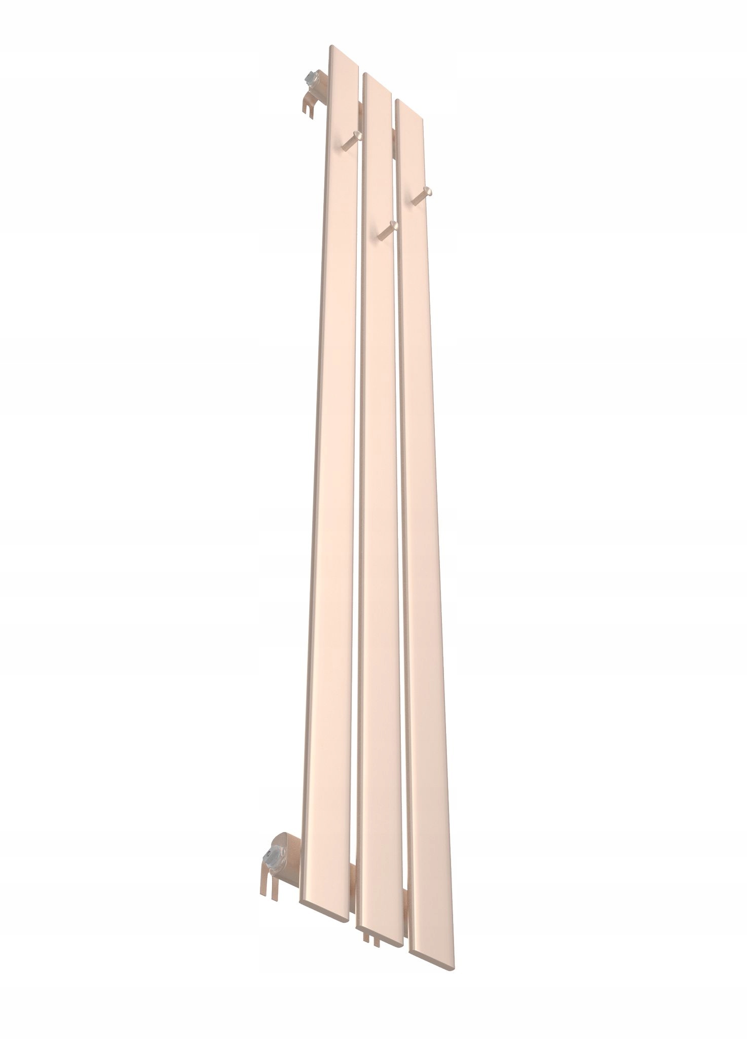 GRZEJNIK DEKORACYJNY BELLOHOOK 180x22 ZŁOTY RÓŻ