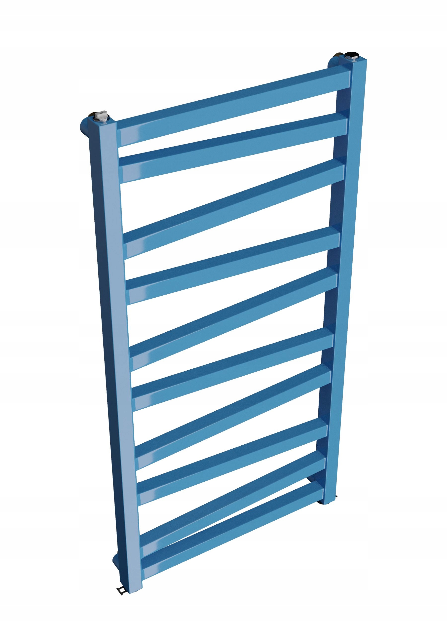 Grzejnik dekoracyjny ZYGZAK 970x500 NIEBIESKI