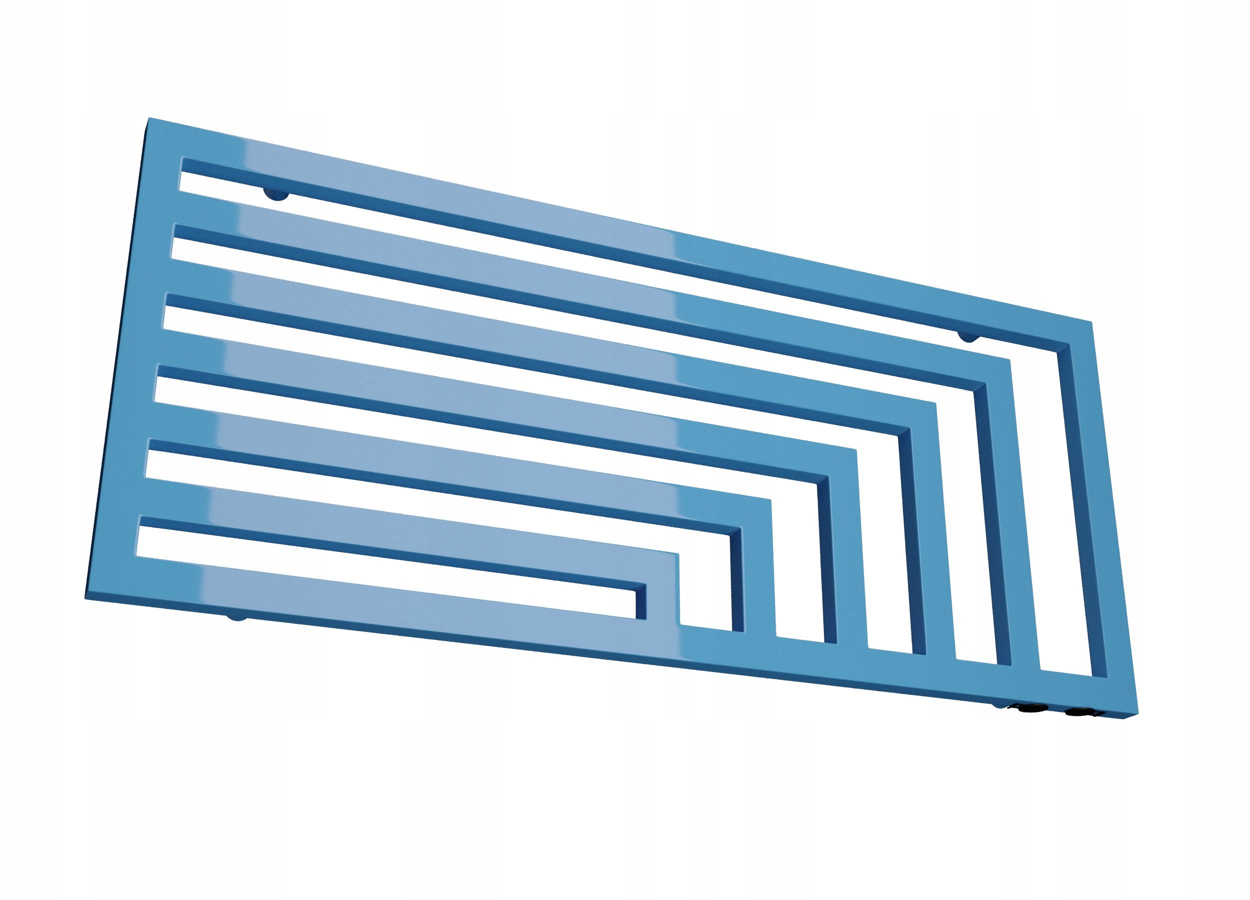 GRZEJNIK LAOS POZIOMY-PDV 52x80 NIEBIESKI