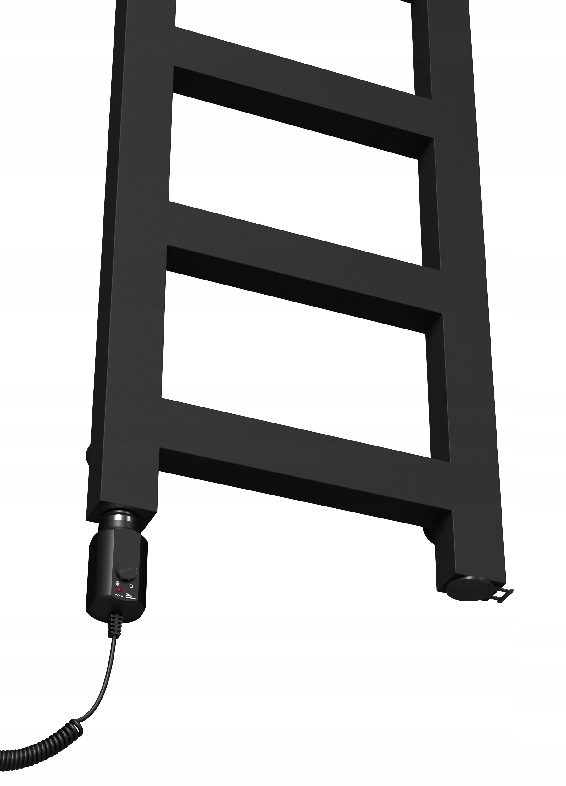 Grzejnik elektryczny LUCY 770x250 CZARNY MAT