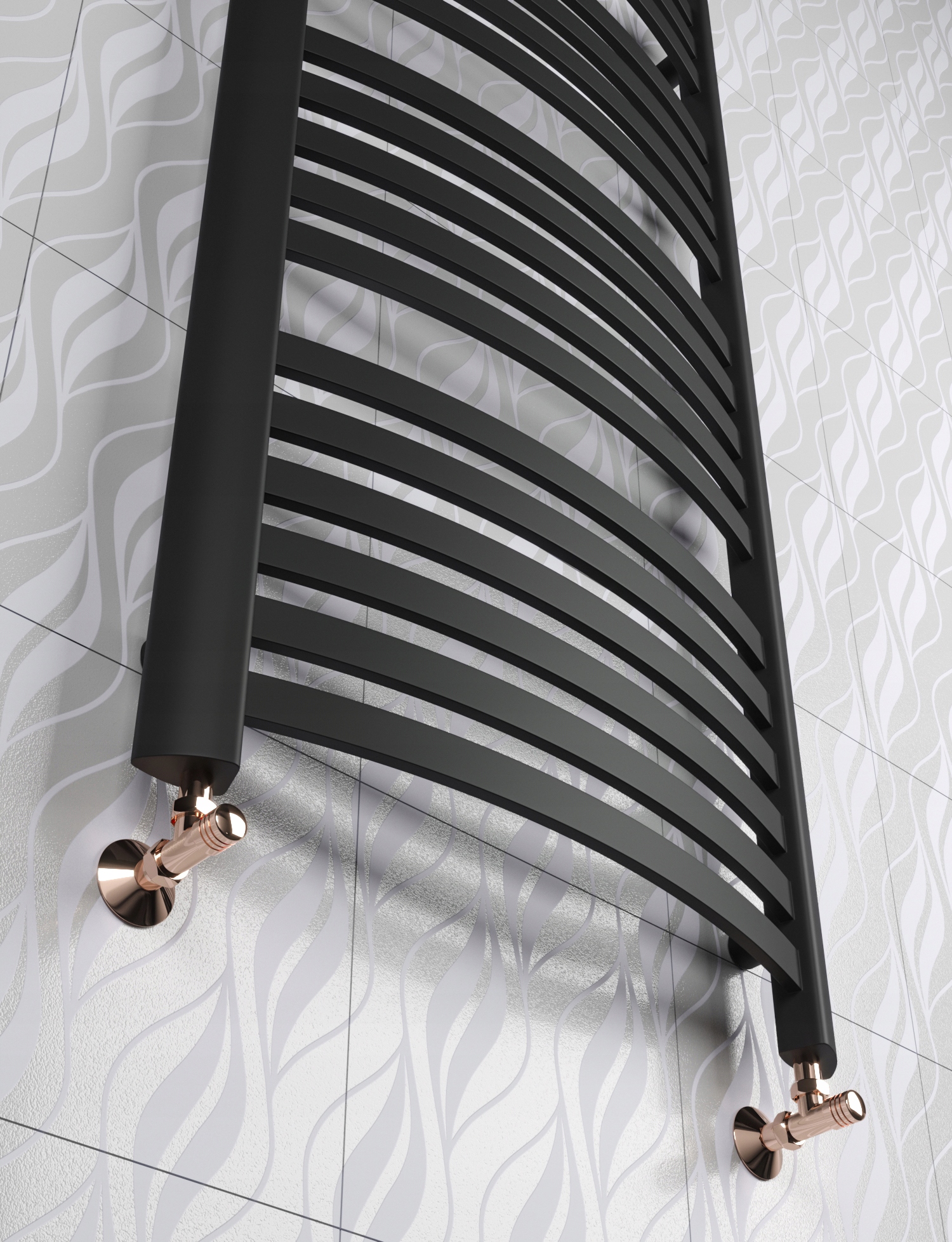 GRZEJNIK CLASSIC 570x950 CZARNY wysyłka 24h