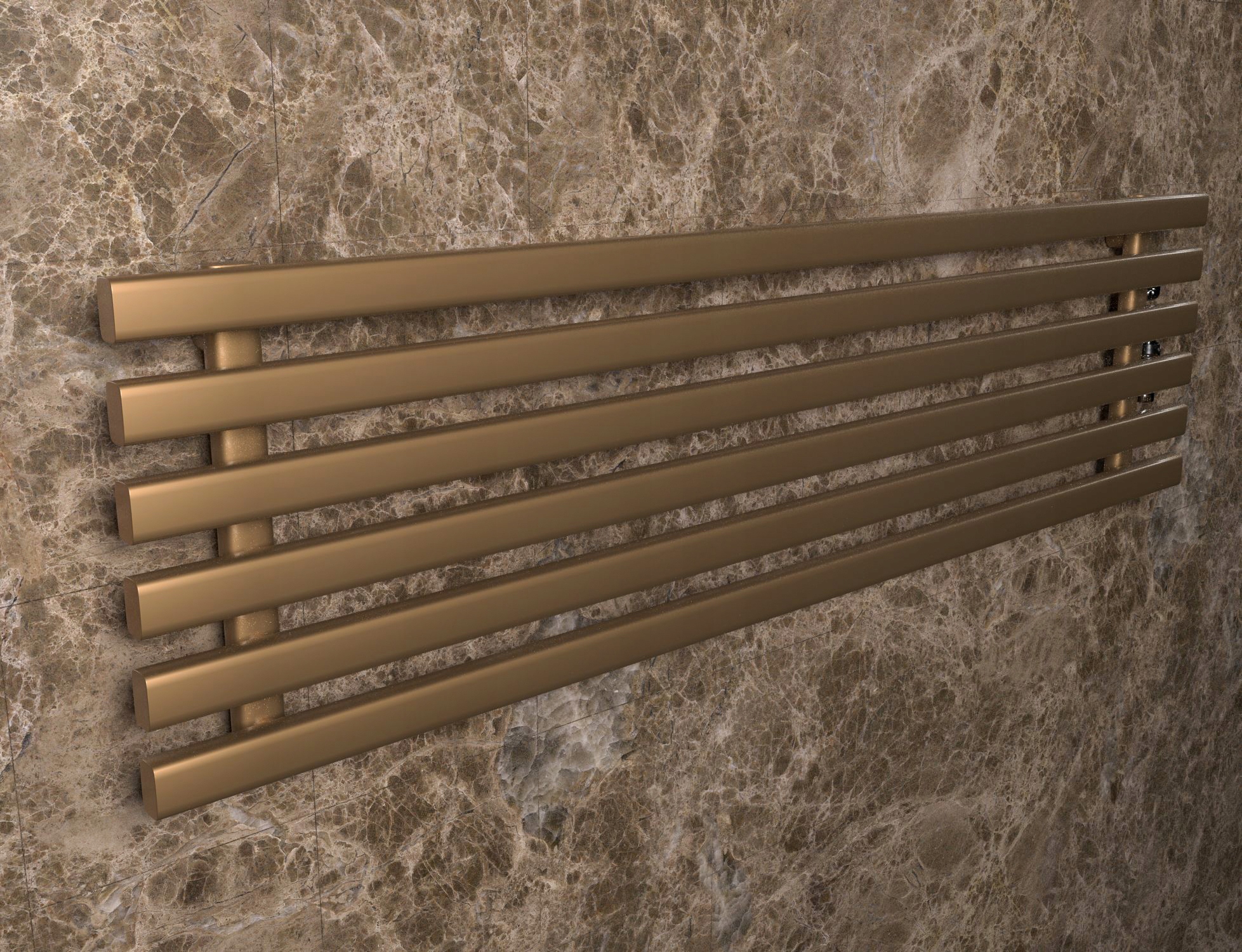 Grzejnik poziomy HORYZONT6 45x160 antyk