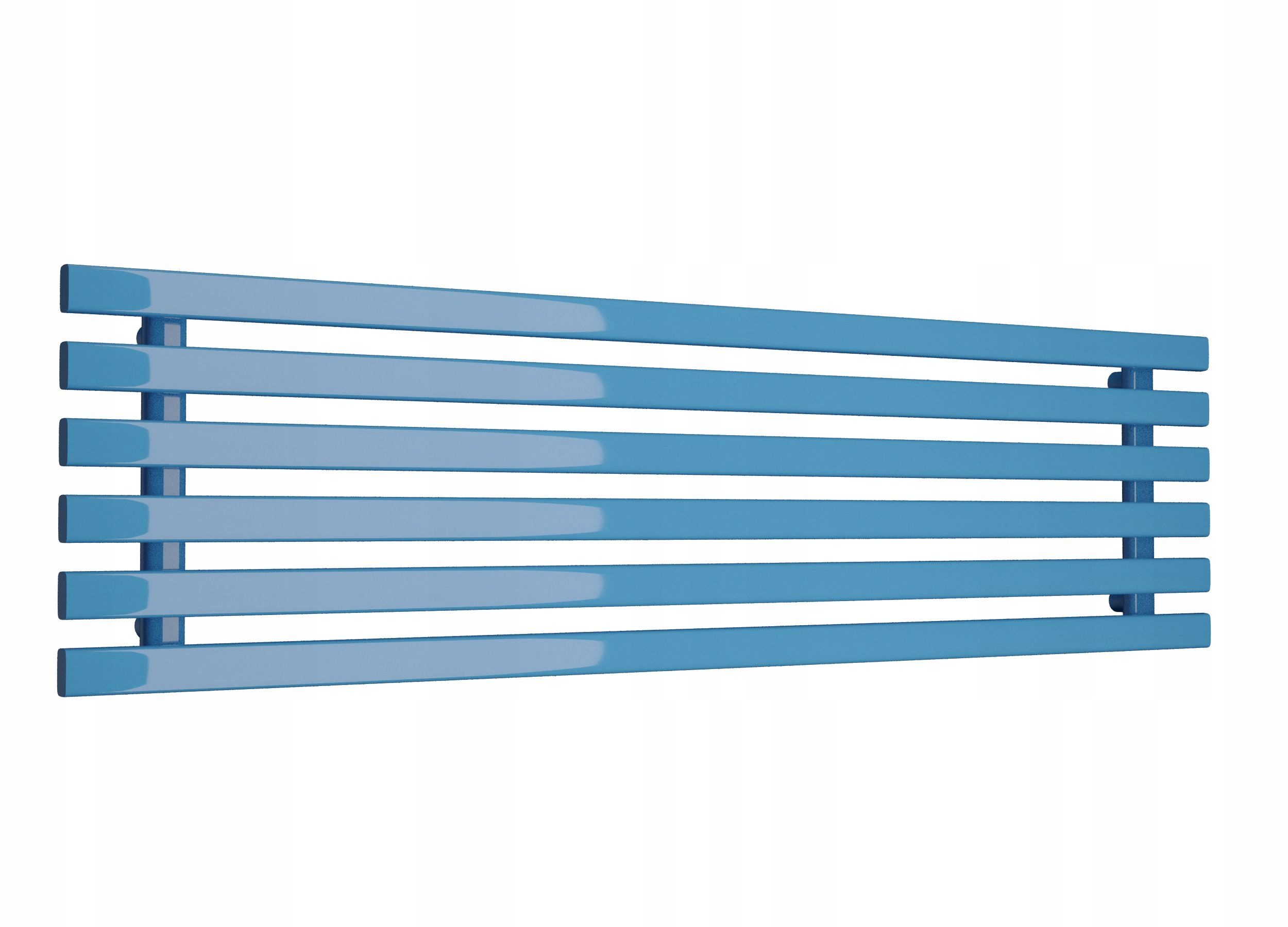 Grzejnik poziomy HORYZONT6 45x100 niebieski
