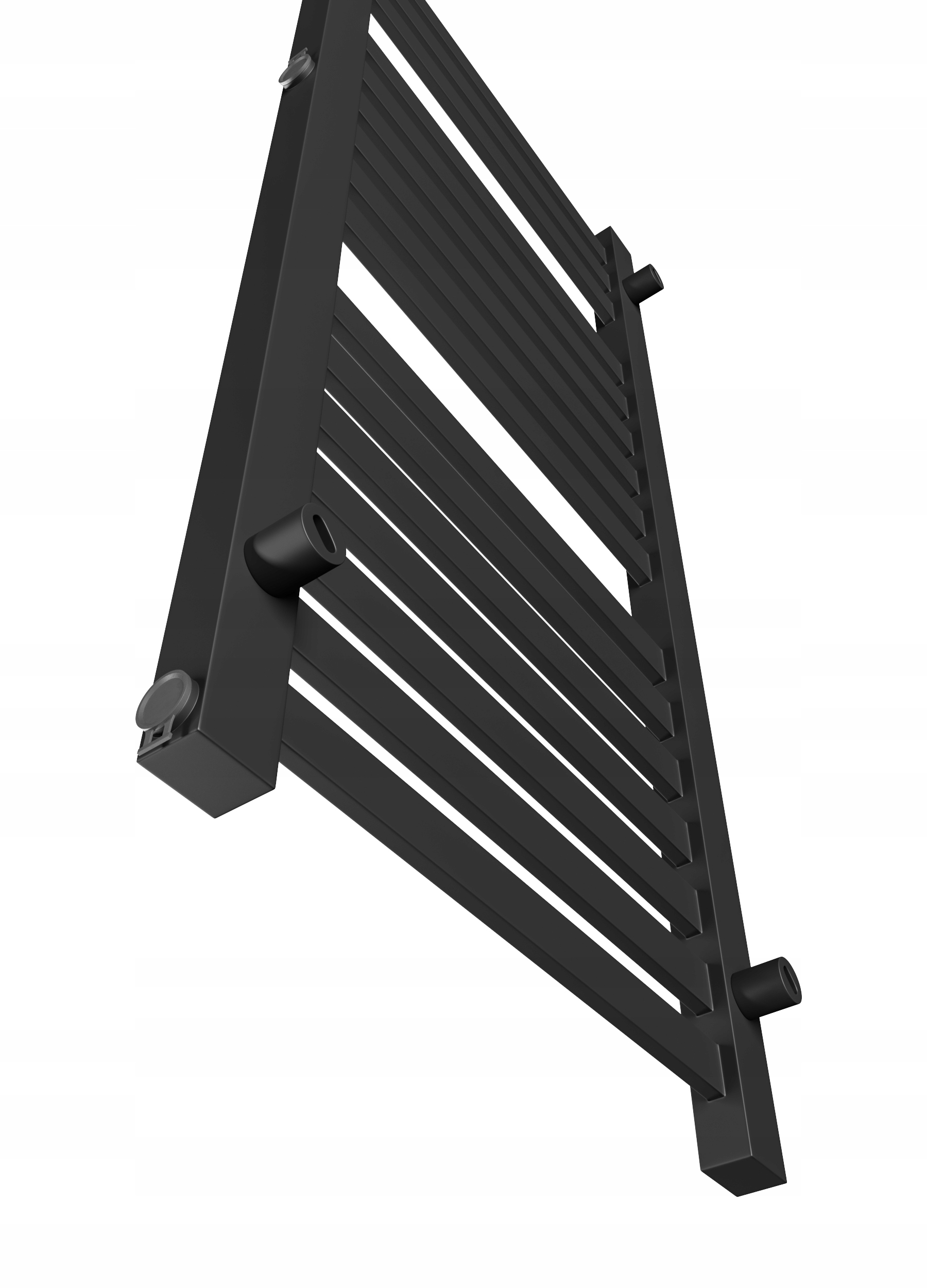 Grzejnik łazienkowy MultiPRO 950x440 CZARNY MAT