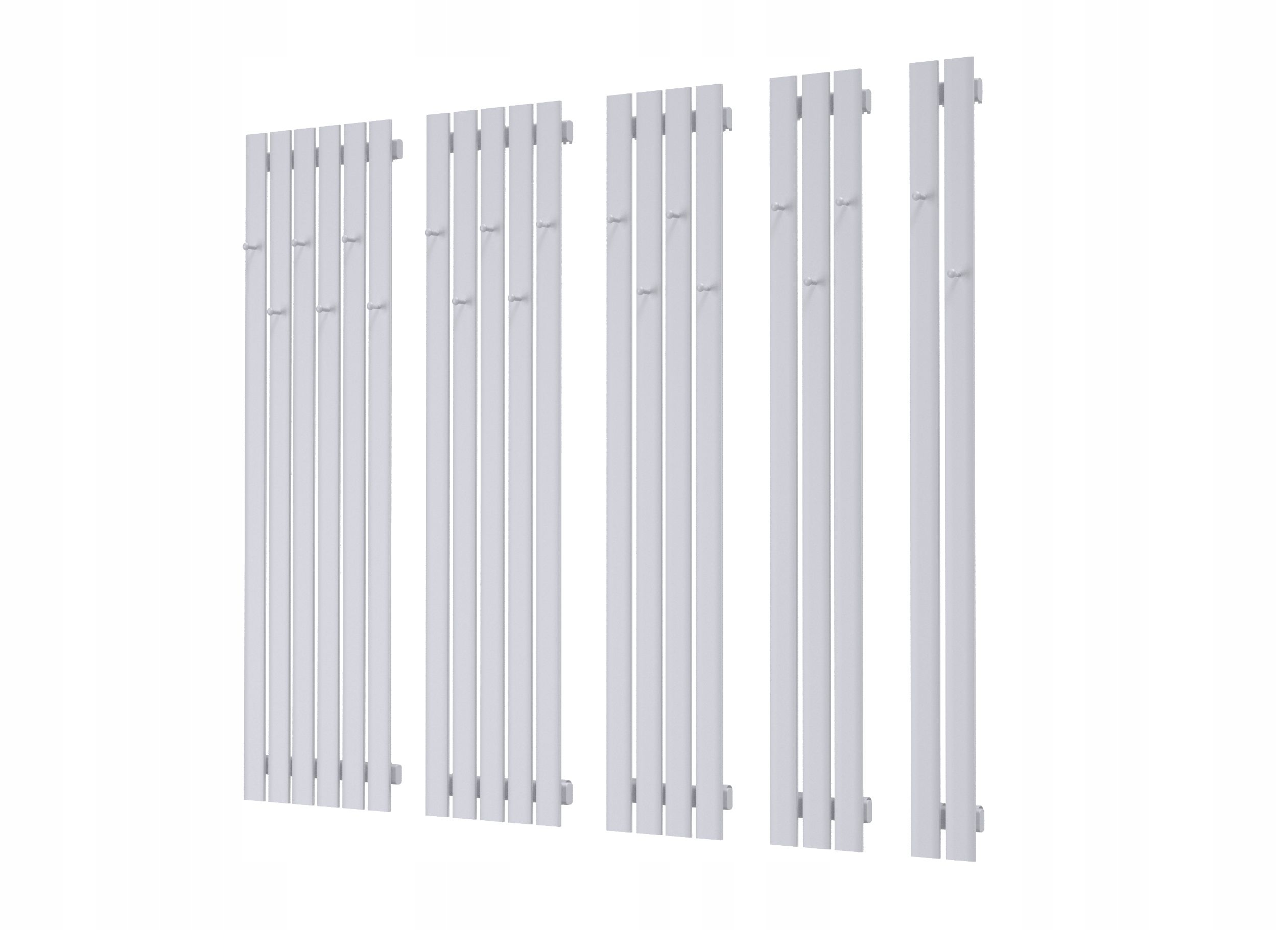GRZEJNIK DEKORACYJNY BELLOHOOK 160x38 SZARY