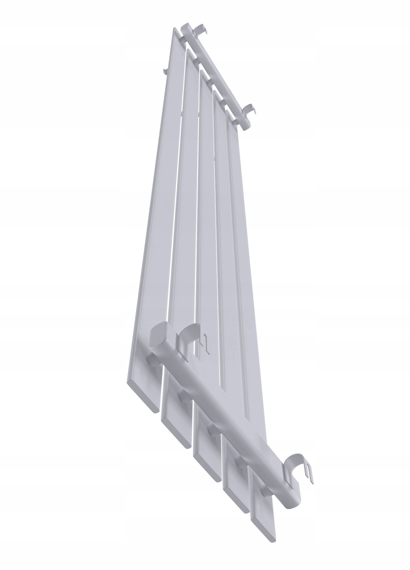 GRZEJNIK DEKORACYJNY BELLOHOOK 160x38 SZARY