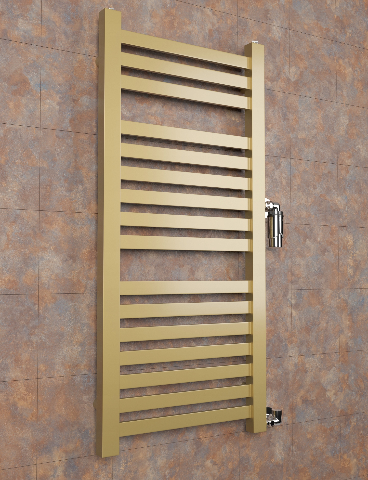 Grzejnik łazienkowy MultiPRO 1150x440 JASNY ANTYK