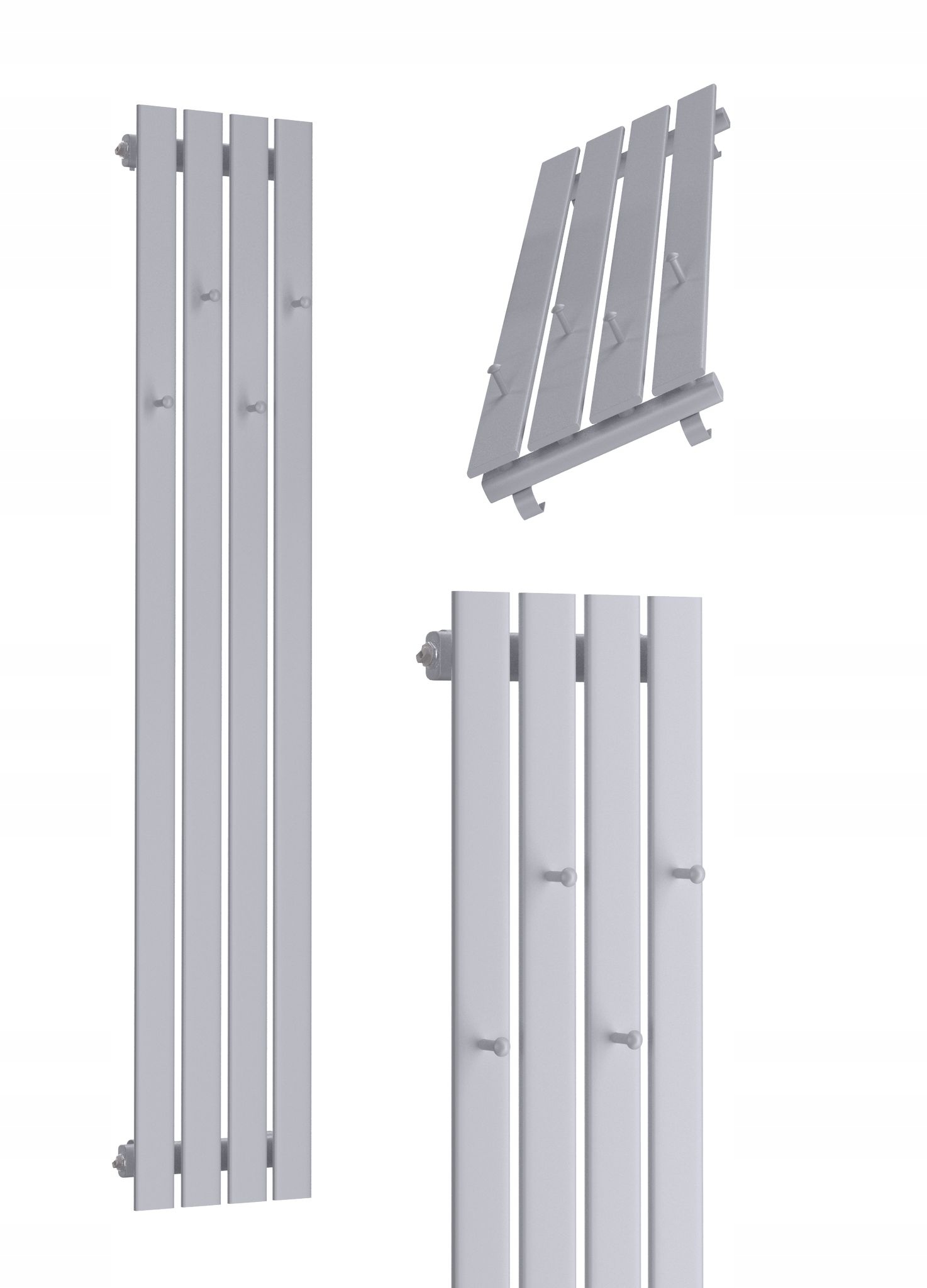 GRZEJNIK DEKORACYJNY BELLOHOOK 180x30 SZARY