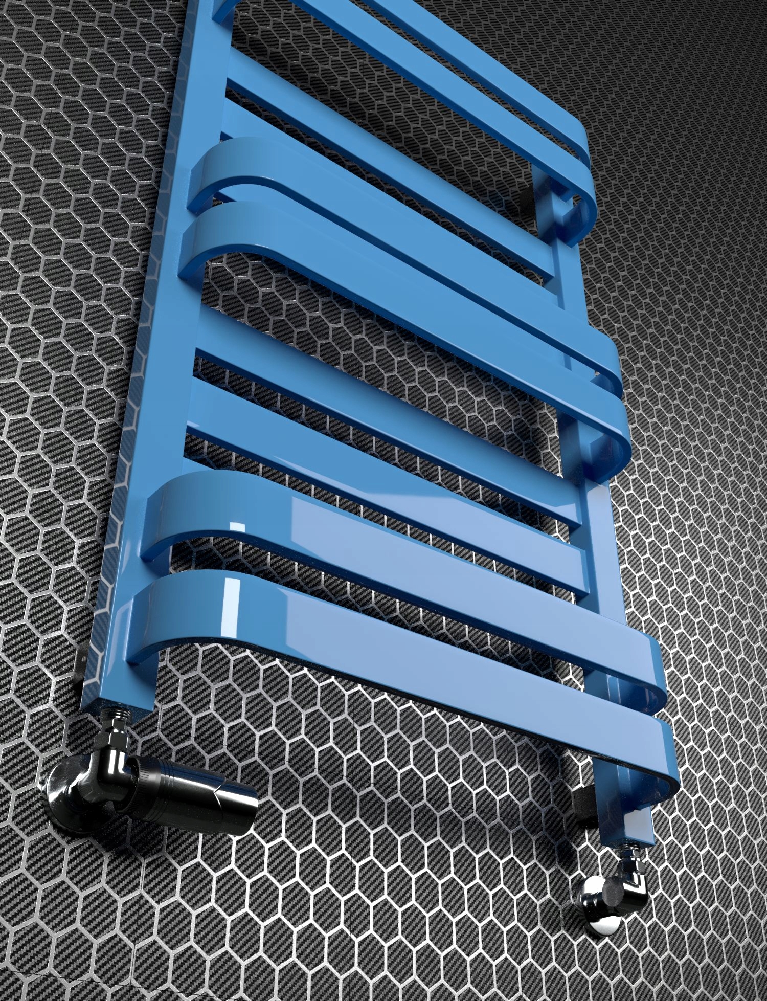 Grzejnik PANDORA SPECIAL 820x440 NIEBIESKI