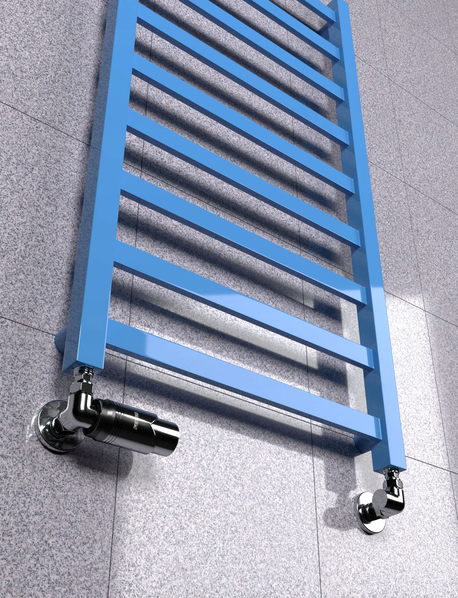 Grzejnik elektryczny ROYAL Slim 150/53 NIEBIESKI