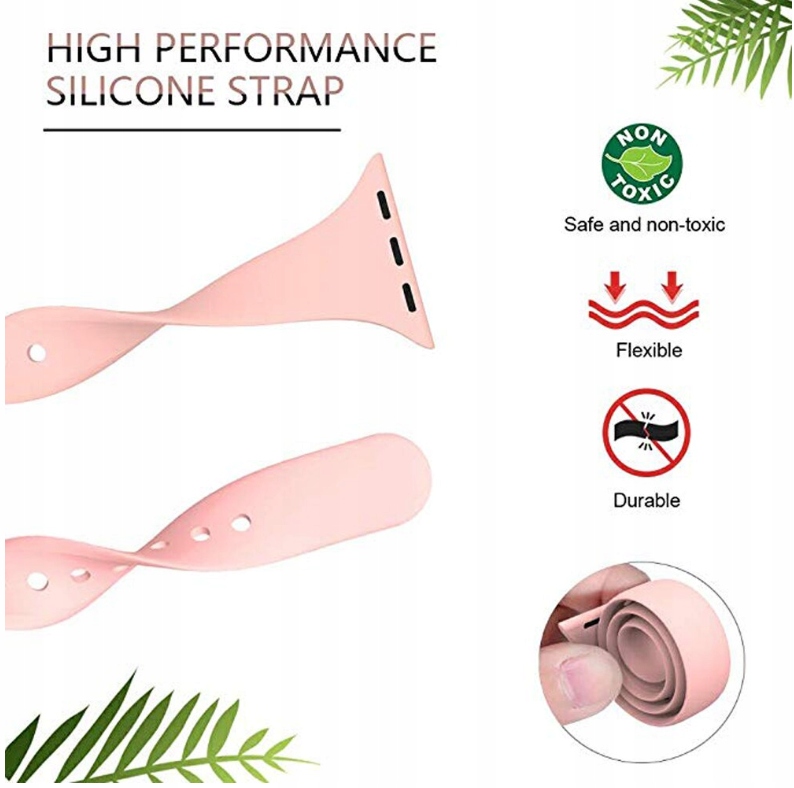 PASEK OPASKA DO APPLE WATCH 1 2 3 4 5 6 7 8 9 38MM 40MM 41MM SE + SZKŁO