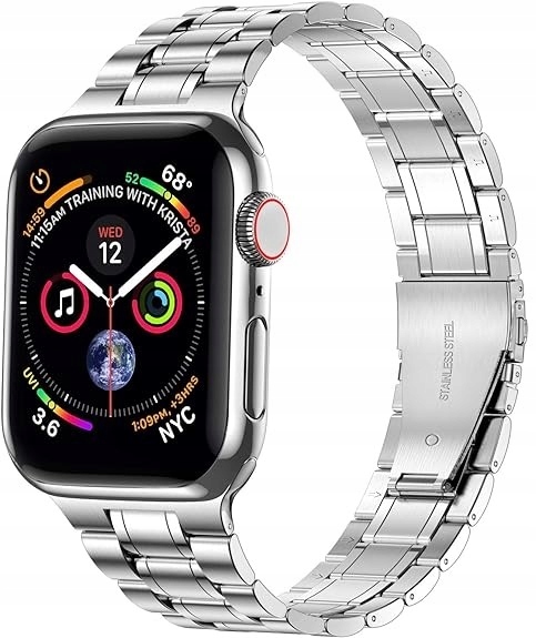 BRANSOLETKA PASEK DO APPLE WATCH 1 2 3 4 5 6 7 8 9 SE 38mm/40mm/41mm +SZKŁO