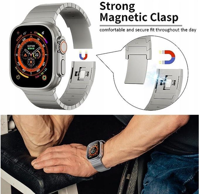 TYTANOWY PASEK DO APPLE WATCH ULTRA 49MM