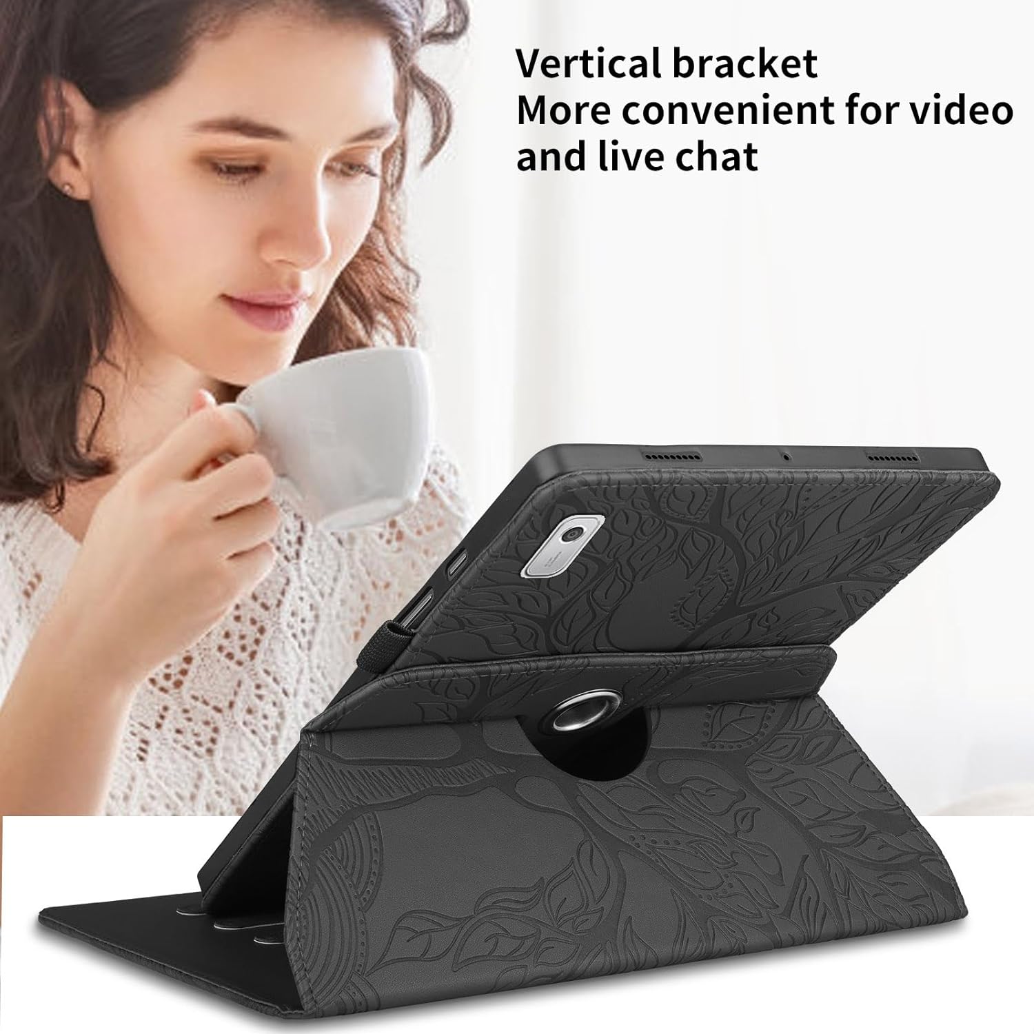 ETUI SKÓRZANE DO LENOVO TAB M9 9 TB310XU TB310FU 2023r. + RYSIK