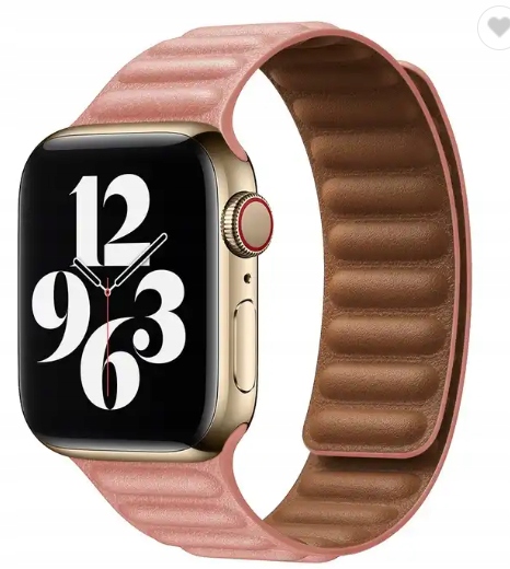 PASEK SKÓRZANY DO APPLE WATCH 1 2 3 4 5 6 7 8 9 SE 42/44/45/49MM
