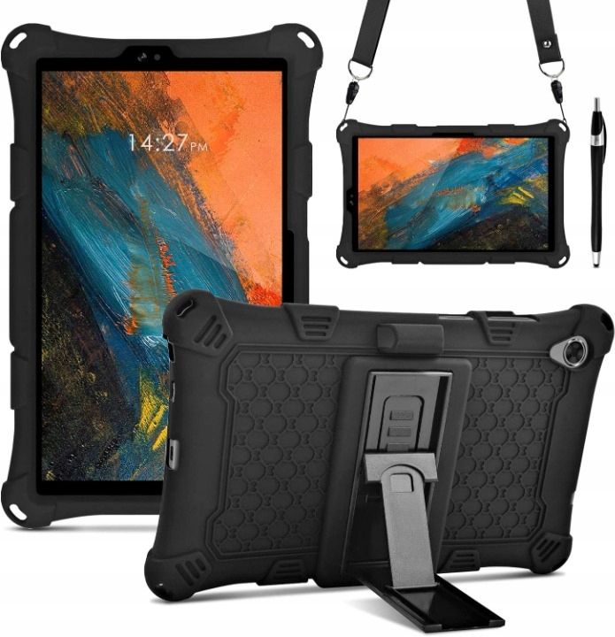 ETUI Z PASKIEM LENOVO TAB M10 PLUS 10.6 3 GEN TB128XU TB125FU TB128FU SZKŁO