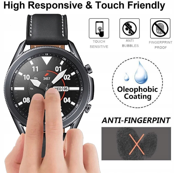 2x SZKŁO HARTOWANE PRO+ HD DO SAMSUNG WATCH 3 45mm