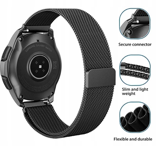 PASEK BRANSOLETKA HUAWEI WATCH 2 PRO + SZKŁO