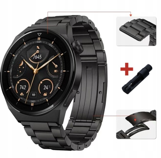 PASEK TYTANOWY HUAWEI WATCH GT GT2 GT2Pro GT3 Pro