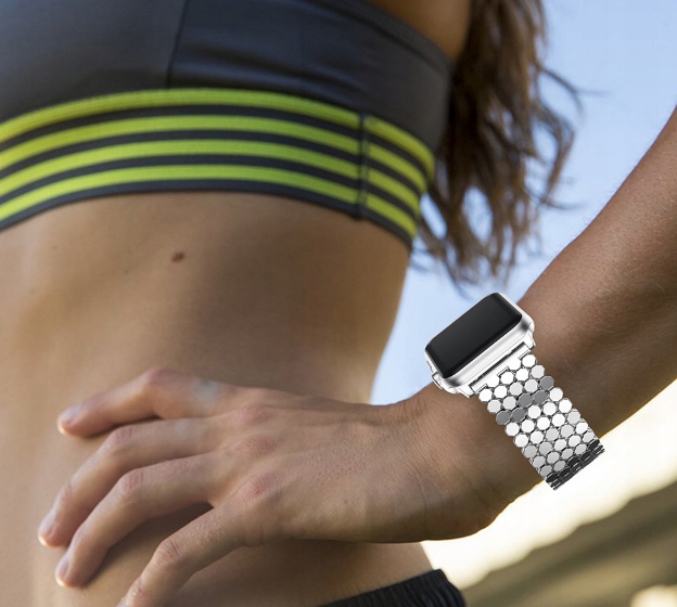 BRANSOLETKA PASEK Apple Watch SE / 44mm + SZKŁO