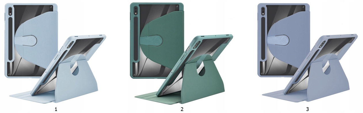 ETUI OBRACANE 360 STOPNI DO SAMSUNG GALAXY TAB S7+ S7 FE / S8+ PLUS 12.4