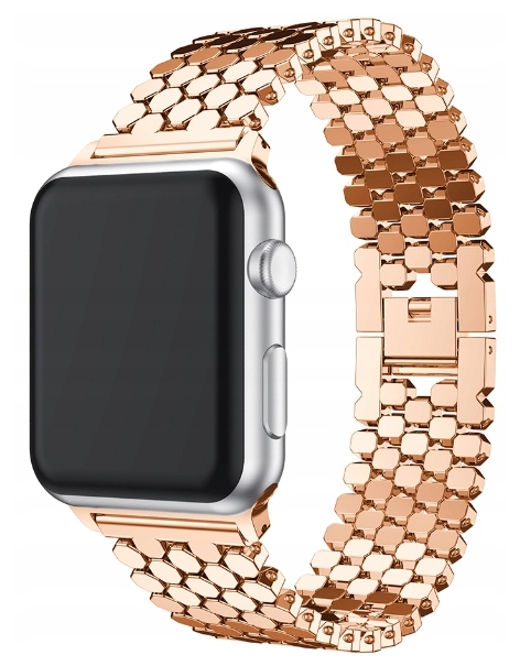 BRANSOLETKA PASEK DO APPLE WATCH 38/40/41/SE SZKŁO
