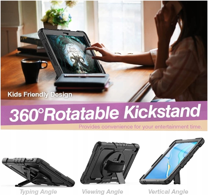 ETUI PANCERNE DO HUAWEI MATEPAD T10 T10S + SZKŁO