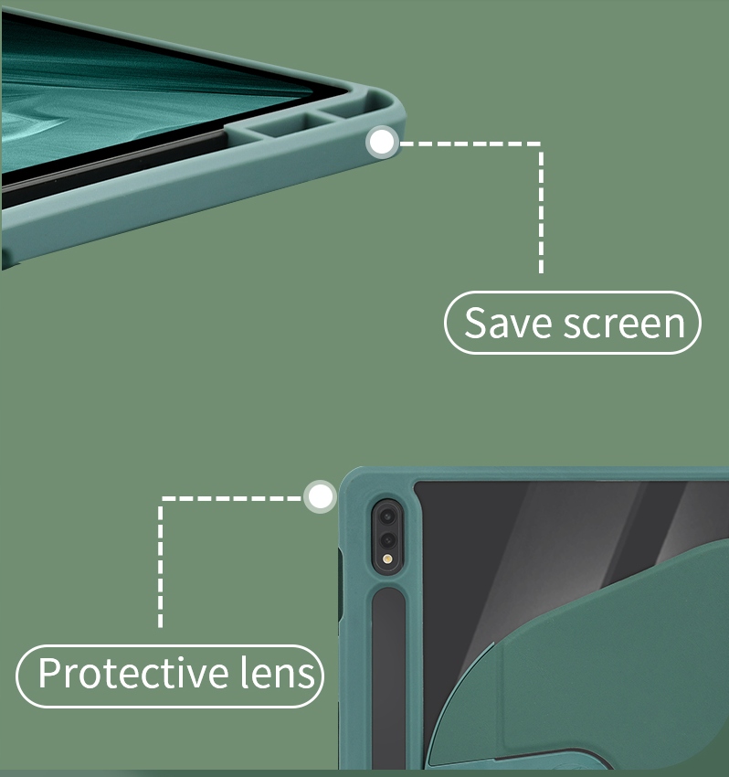 ETUI OBRACANE 360 STOPNI DO SAMSUNG GALAXY TAB S7+ S7 FE / S8+ PLUS 12.4