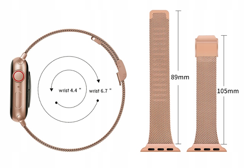 BRANSOLETKA PASEK DO APLLE WATCH 38/40/41MM/SE