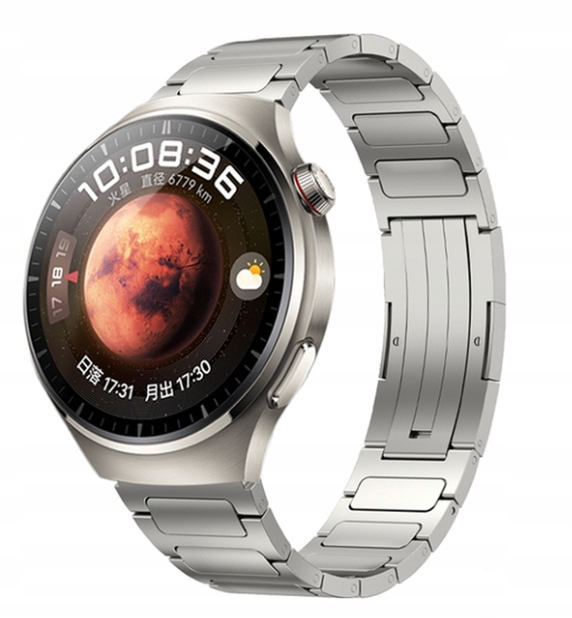 PASEK TITANIUM TYTANOWY DO HUAWEI WATCH 4 PRO