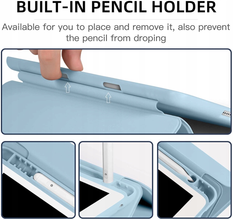 ETUI S-PENCIL DO APPLE iPad 10.2 8 GEN 2020 +SZKŁO