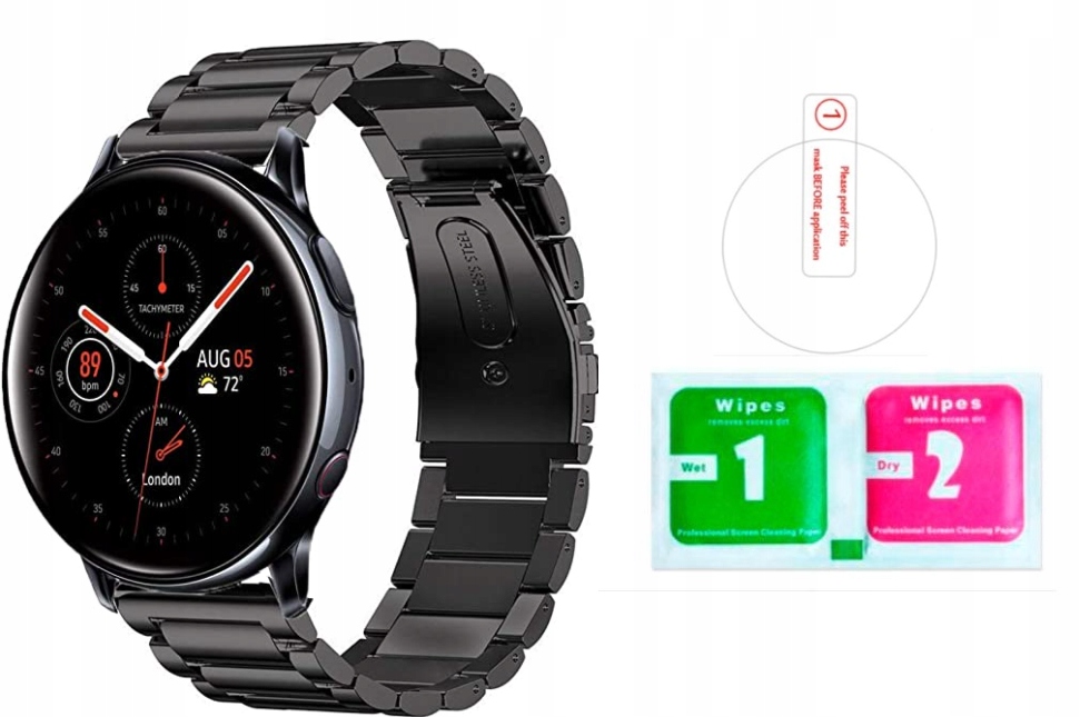PASEK DO SAMSUNG GALAXY WATCH ACTIVE 2 +SZKŁO