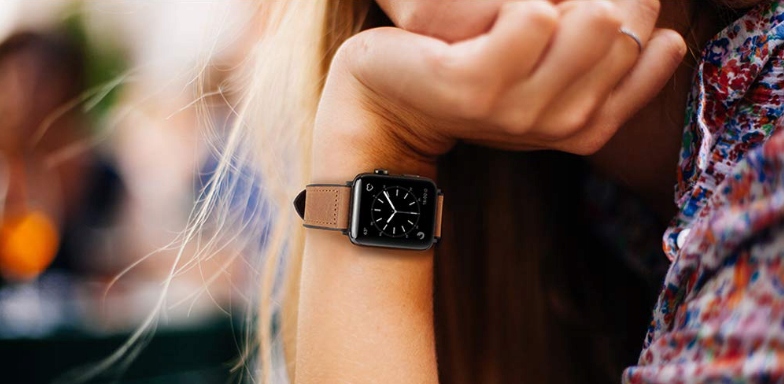 PASEK SKÓRZANY APPLE WATCH 1 2 3 4 5 6 7 8 9 SE 42/44/45/49MM ULTRA 1 2