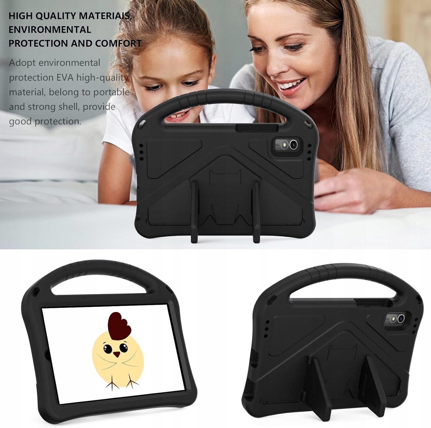 ETUI DLA DZIECKA DO LENOVO TAB M9 9" TB310XU TB310FU 2023r. + SZKŁO + RYSIK