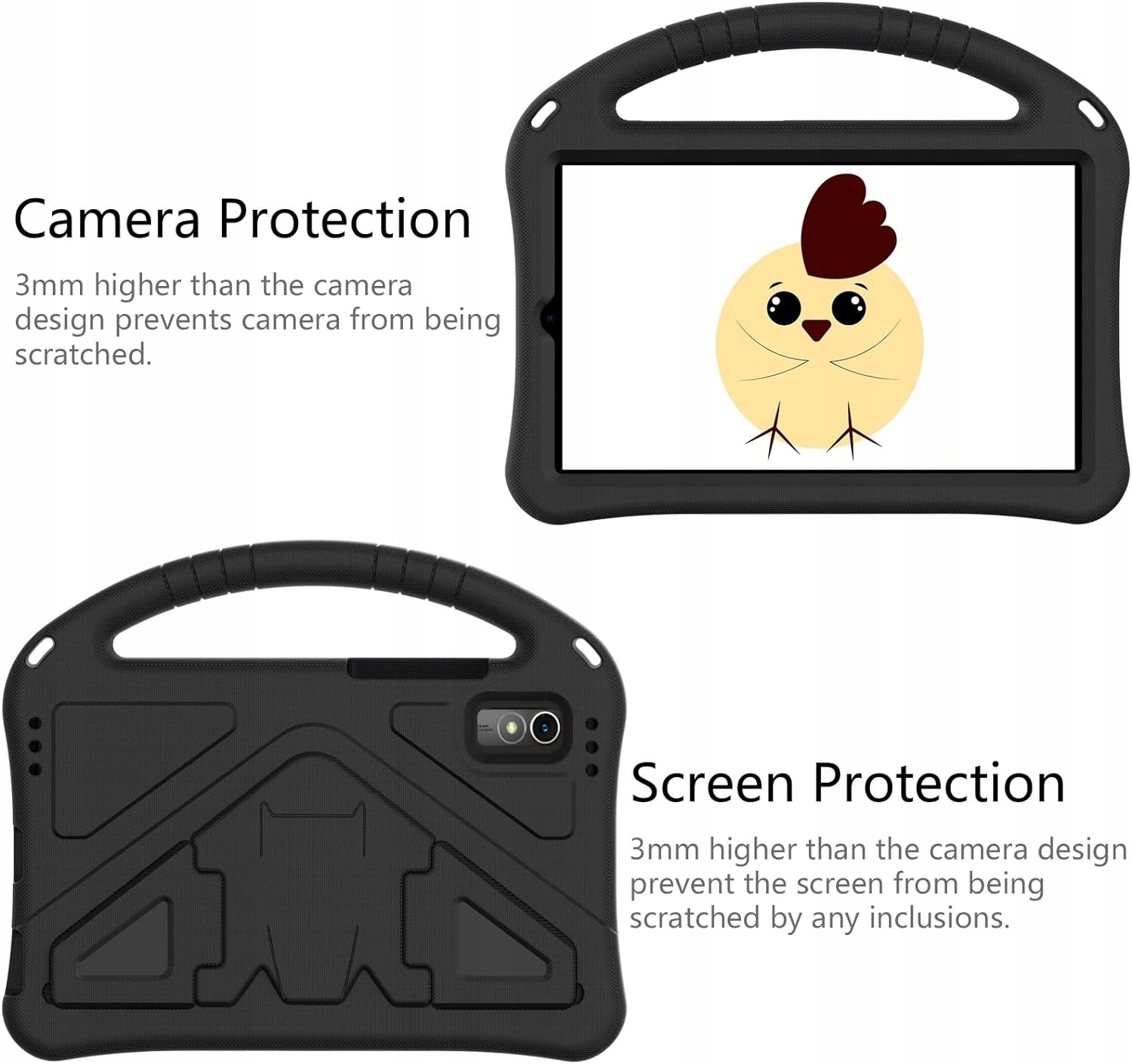 ETUI DLA DZIECKA DO LENOVO TAB M9 9" TB310XU TB310FU 2023r. + SZKŁO + RYSIK