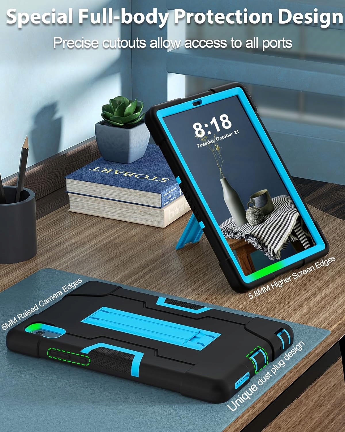 ETUI PANCERNE DO LENOVO TAB M9 9" TB310XU TB310FU 2023r. + SZKŁO + RYSIK