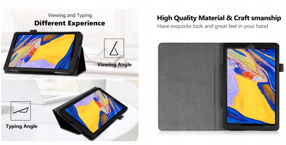 ETUI SAMSUNG GALAXY TAB A7 LITE T220 T225 + RYSIK POJEMNOŚCIOWY