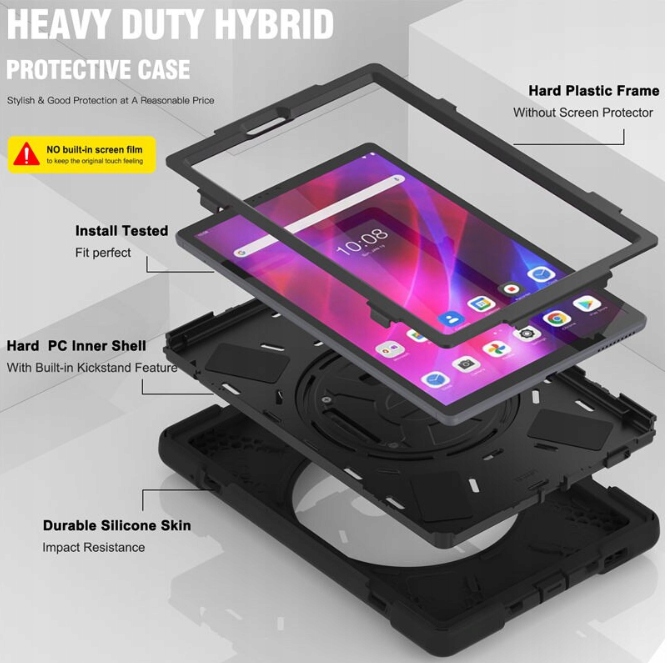 ETUI DO LENOVO M10 PLUS FHD 10.3 TB-X606F + SZKŁO