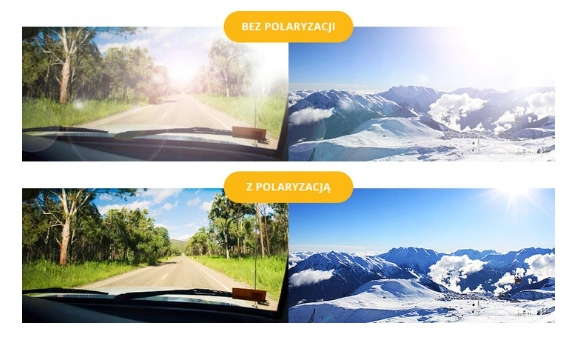 OKULARY POLARYZACYJNE LUSTRZANKI UV400HD