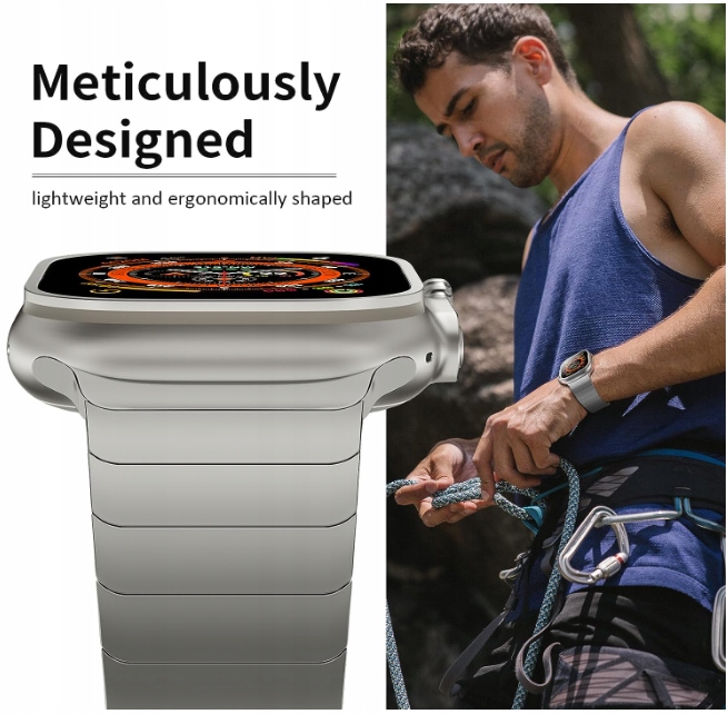 TYTANOWY PASEK DO APPLE WATCH ULTRA 49MM