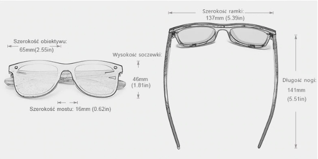 OKULARY POLARYZACYJNE LUSTRZANKI UV400HD