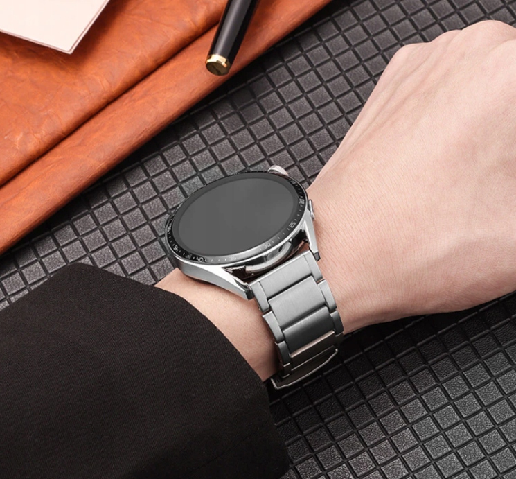 PASEK TYTANOWY HUAWEI GT3 GT2 GT2e 46MM 48MM PRO