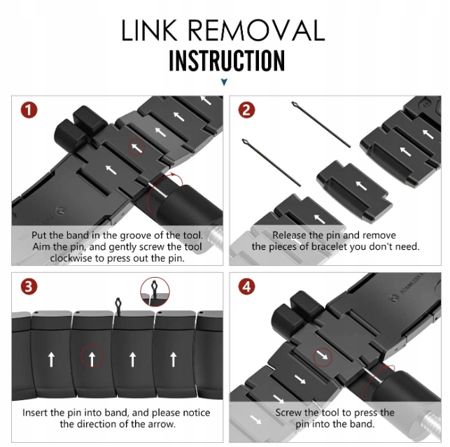 BRANSOLETA DO GARMIN FENIX 5 / 6 / 7 / QUICKFIT