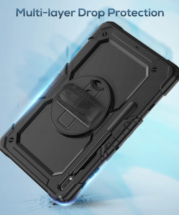 ETUI DO SAMSUNG GALAXY TAB S7+ S7 FE / S8+ S8 PLUS 12.4 + SZKŁO HARTOWANE