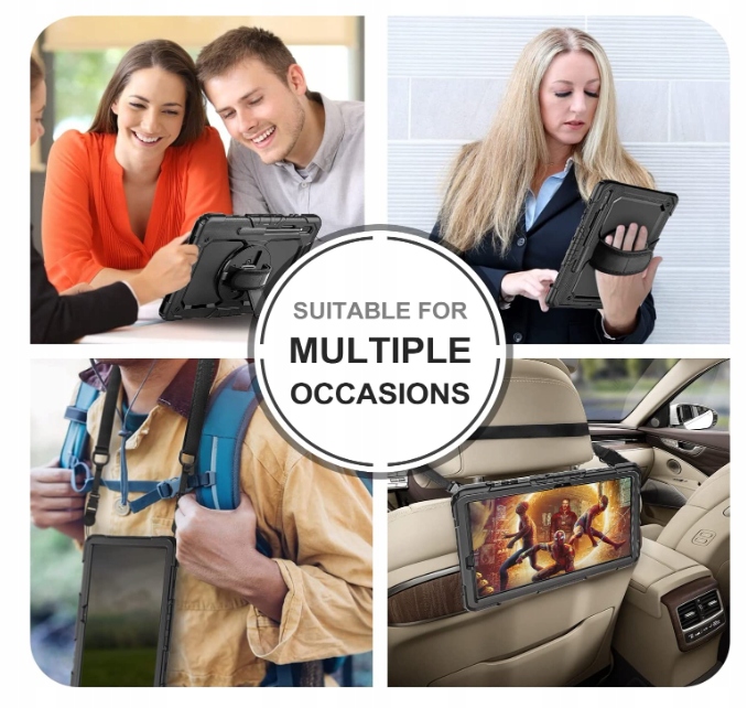 ETUI GALAXY TAB S7+ S7 FE / S8+ PLUS 12.4 + SZKŁO